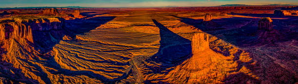 istock Monument Valley,AZ Aerial Panoramic,AZ 1424005040