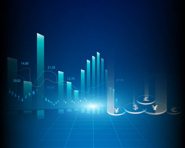 istock stock market. Money transfer. Currency exchange. abstract background eps10 vector illustration 1424010675
