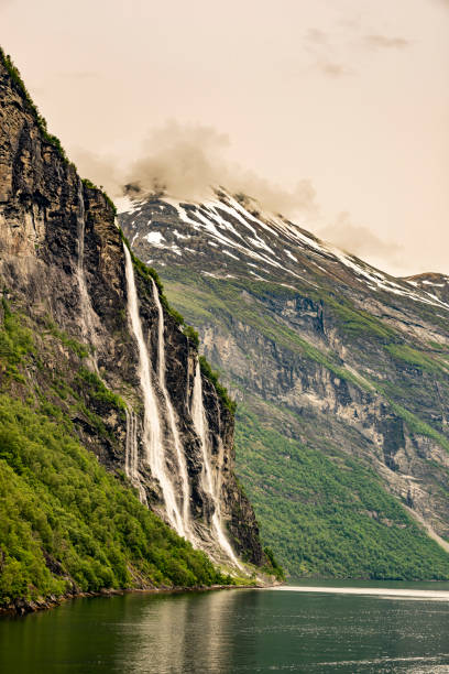 istock Geirangerfjord near Hellesylt in Norway. 1424014638
