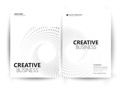 Corporate Business Cover Design Template in A4. Brochure, Annual Report, Magazine,Poster,Business Flyer.