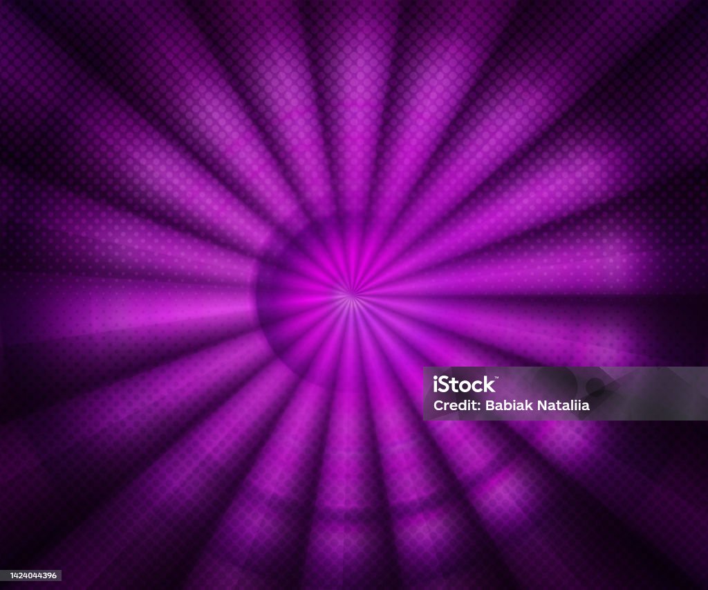 Psychedelic Light Rays Purple Light Rays Cyclic Psychedelic Visual Background Stock ...