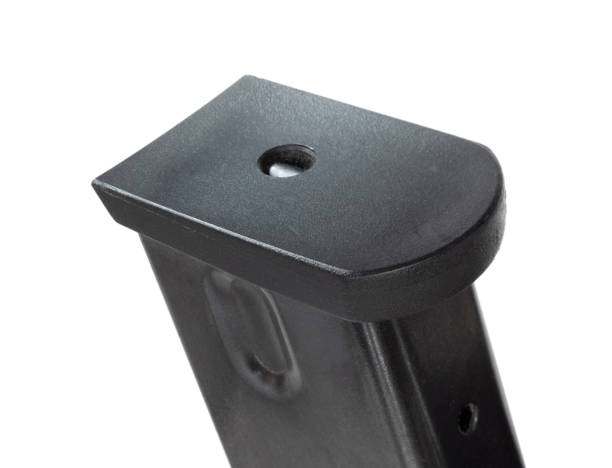 istock Button on a pistol magazine floorplate for removal 1424044901