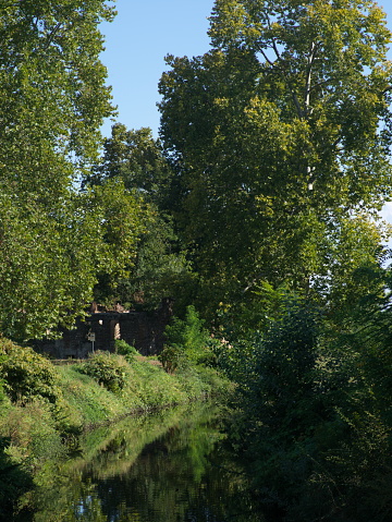 Canal with water