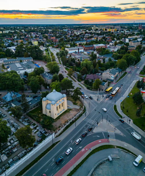 istock View at Pabianice city from a drone 1424062795