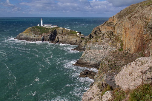 South Stack Lighthouse, Anglesey, Wales, UK