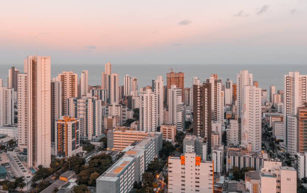 istock Panoramic view from Boa Viagem residential district 1424090205