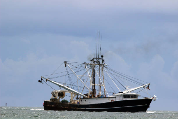 istock Fishing Trawler in Atlantic Ocean 1424095754