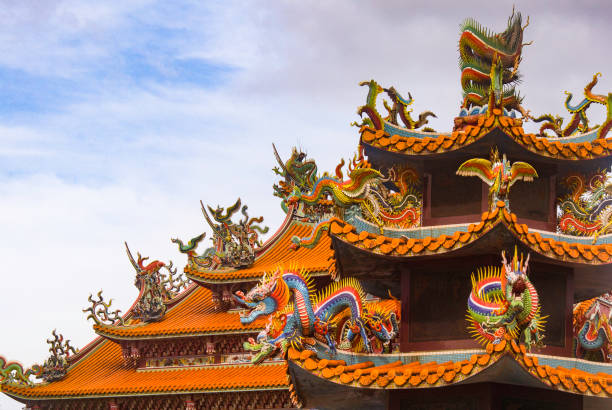 istock A drogon sculpture on the Chinese temple roof 1424132416