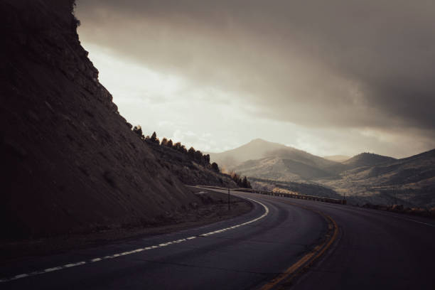 istock Highway around the mountains in Utah, USA 1424150739