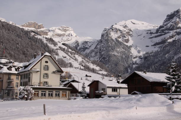 istock Snow in Engelberg in Switzerland 1424173170