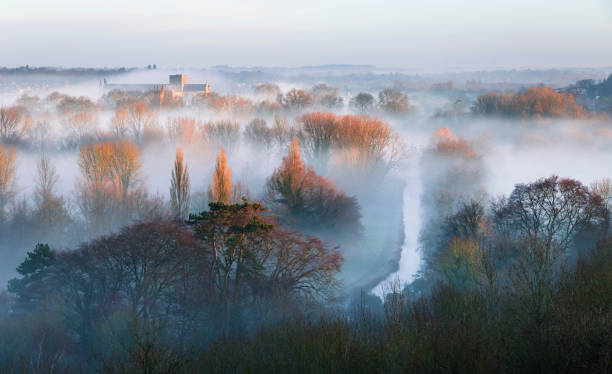 istock Winchester Cathedral in the Mist 1424179022