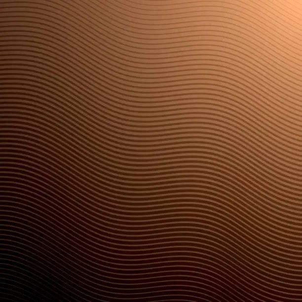 Vector illustration of Abstract brown background - Geometric texture