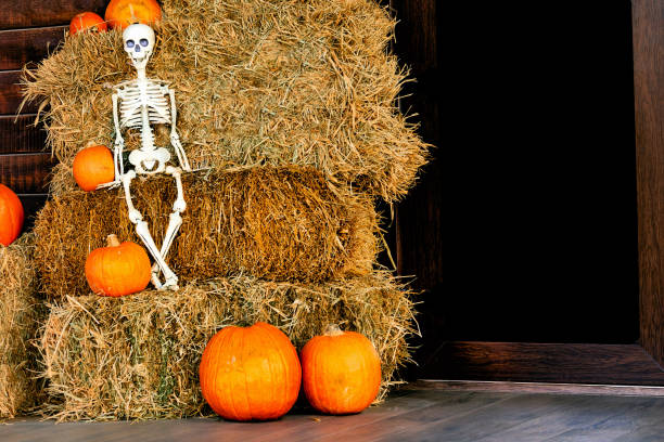 he night of October 31, the eve of All Saints' Day, commonly celebrated by children who dress in costume and go door asking for candy.