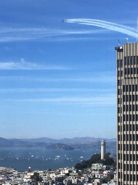 istock San Francisco Fleet Week - Blue Angels Flying High Over San Francisco Bay 1424185319
