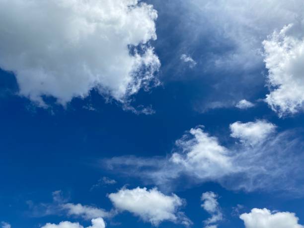 istock Blue  sky in the afternoon 1424187811