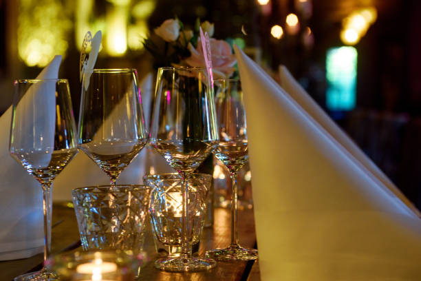 istock closeup of a set up table 1424192852