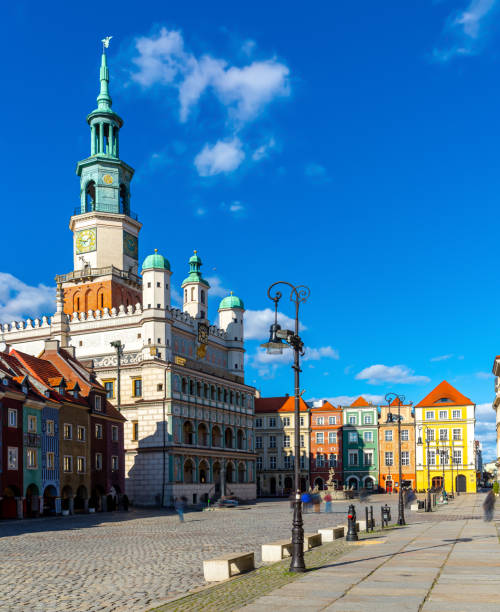 istock Poznan Town Hall in Market Square 1424197486
