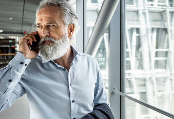 istock Businessman working in the office 1424200795