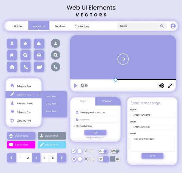 Vector Store Ui 3,000+ Ui Kit Modern Stock Illustrations, Royalty-Free Vector Graphics ...