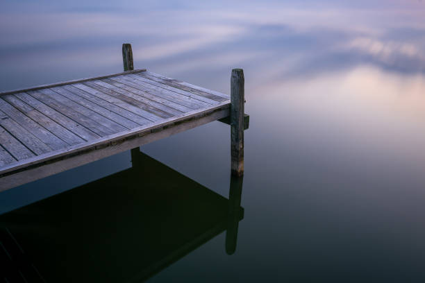 istock Pier on Steinhude lake during early morning 1424204847