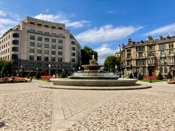 istock Spain - Bilbao - Plaza Moyua 1424210681