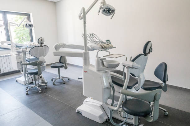 istock Equipment in modern dentist clinic 1424228802