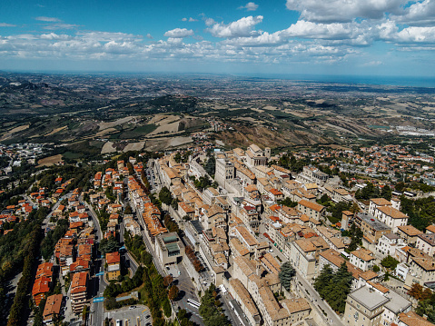 Cityscape of San Marino