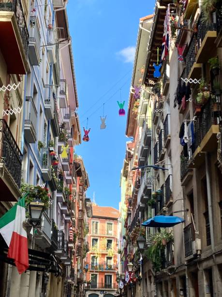 istock Spain - Bilbao- Street in the old town ( Casco Viejo) 1424238564