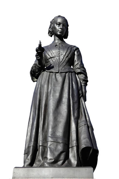 florence nightingale-statue - florence nightingale stock-fotos und bilder