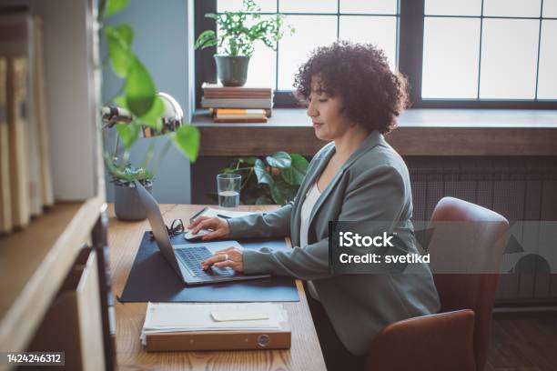 Book Publisher At Office Stock Photo - Download Image Now - 50-54 Years, Adult, Adults Only