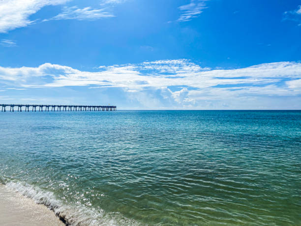 istock Calm Waves at Pensacola Beach 1424267119