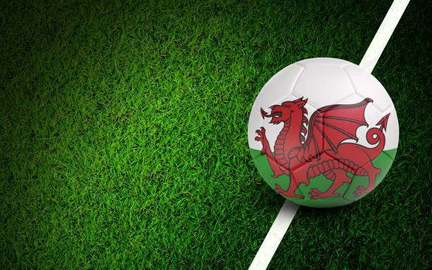 istock Welsh Flag On A Soccer Ball 1424268197