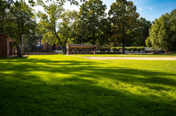 istock Suburban Ball Field 1424281095