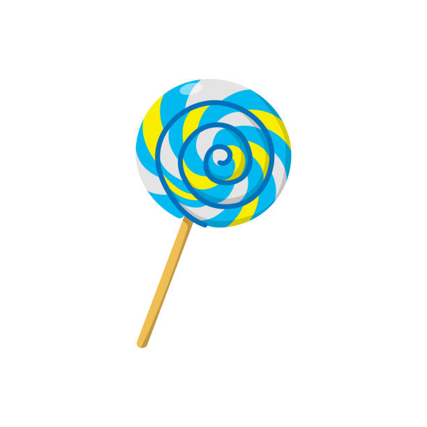 Lollipop Icon. Scalable to any size. Vector illustration EPS 10 file. lollipop stock illustrations