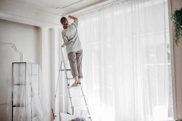 istock New curtain in new home 1424287349