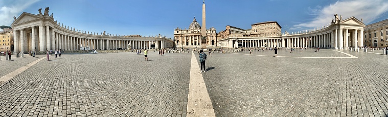 touring the ancient city-state the vatican - september 2021.