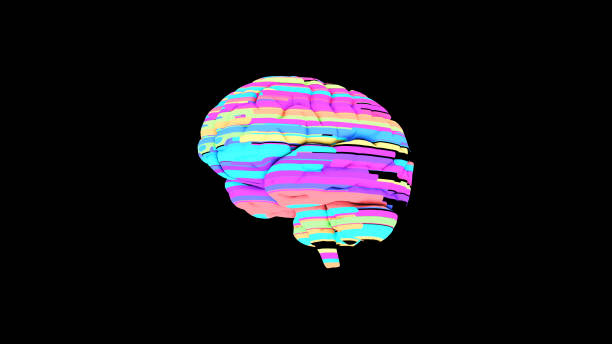 istock 3D render of human brain with dynamic glow colourful surface 1424293138