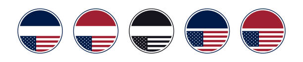 istock US, USA, american election, voting sign.  2022 midterm election. 1424294517