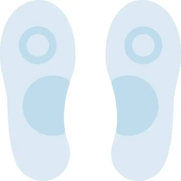 Vector illustration of insole