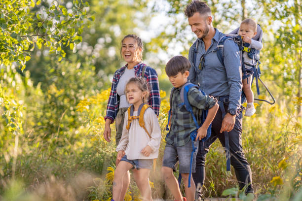 istock Family Hiking Together 1424296089