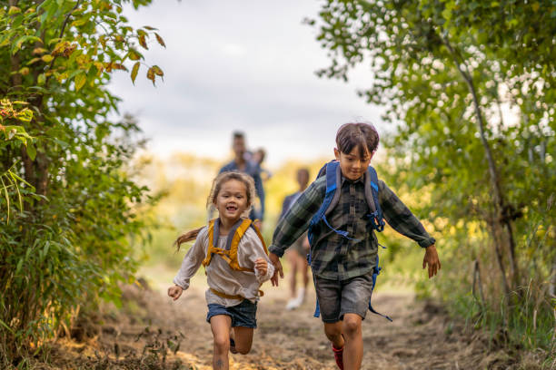 istock Family Hiking Together 1424296100