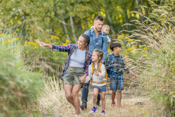 istock Family Hiking Together 1424296108