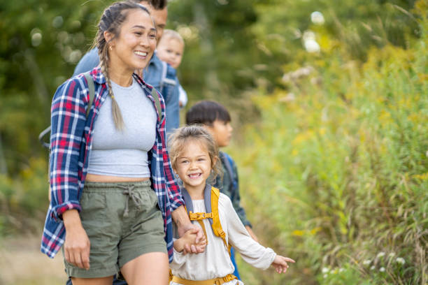 istock Family Hiking Together 1424296120