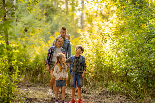 istock Family Hiking Together 1424296123