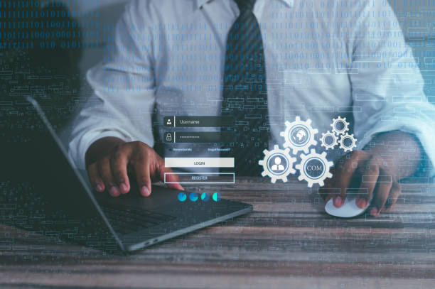 istock black business man shake hands with futuristic intelligence 1424299412