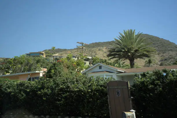 Hillside view in Laguna Beach, CA