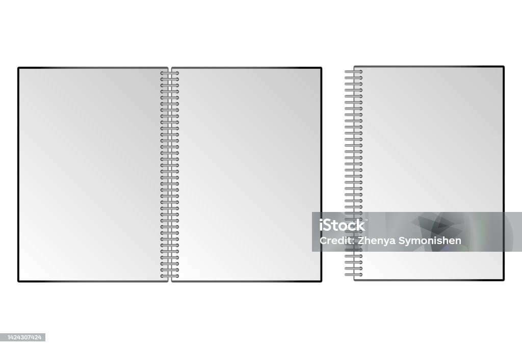 Notebook Stock Illustration - Download Image Now - Backgrounds, Book ...