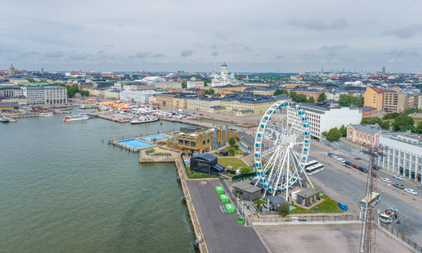 istock SkyWheel Helsinki in Finland. 1424310740