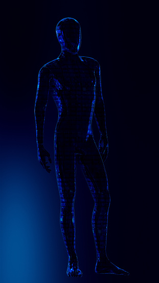 Android Body Reference Android Full Body Vertical Dimensions Stock Photo - Download Image Now ...