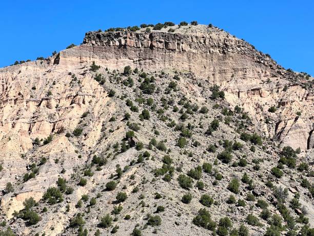 リオグランデデルノルテ国定公園、南部セクション - メサ/ビュートの形成 - rio grande del norte national monument ストックフォトと画像